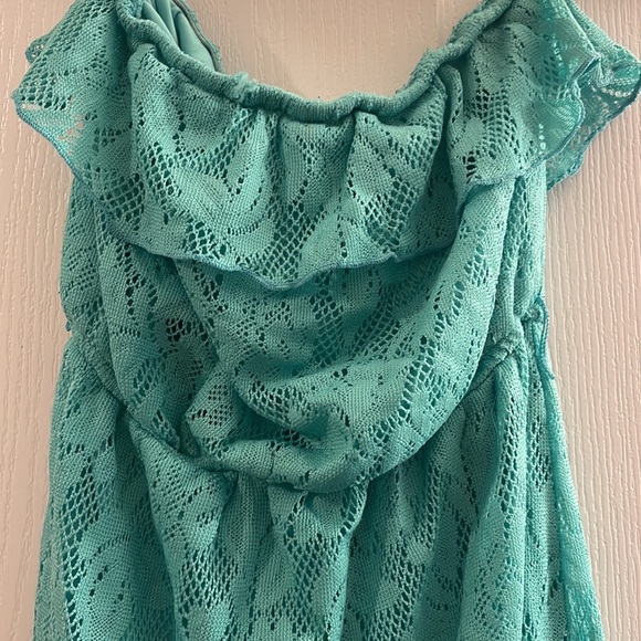 Turquoise Strapless - Picture 2 of 2